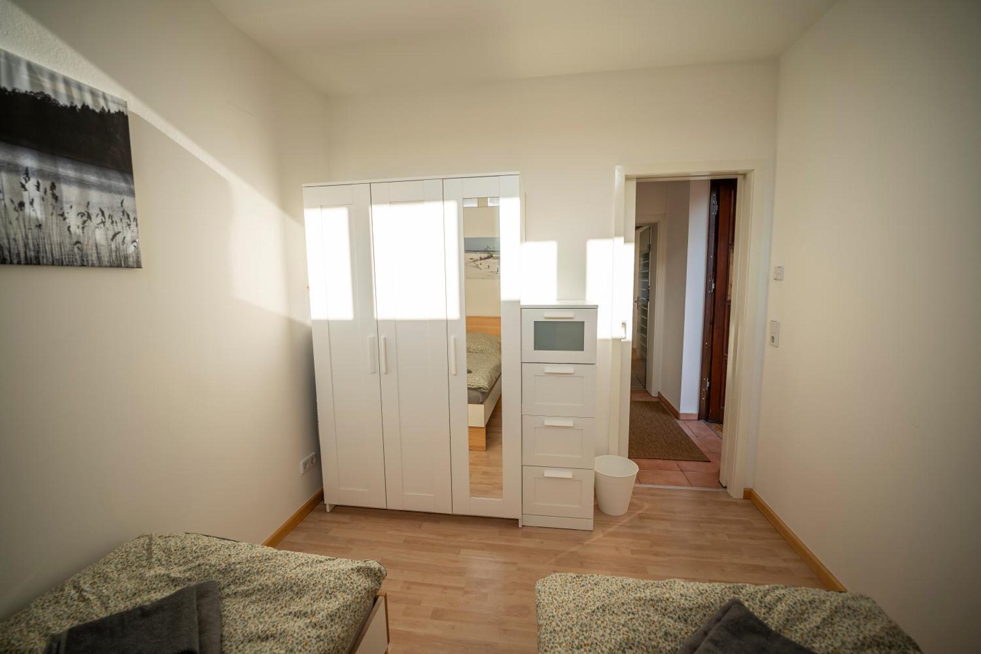 Apartamento Haus Unterm Mammutbaum - Elberadweg Magdeburgo Exterior foto