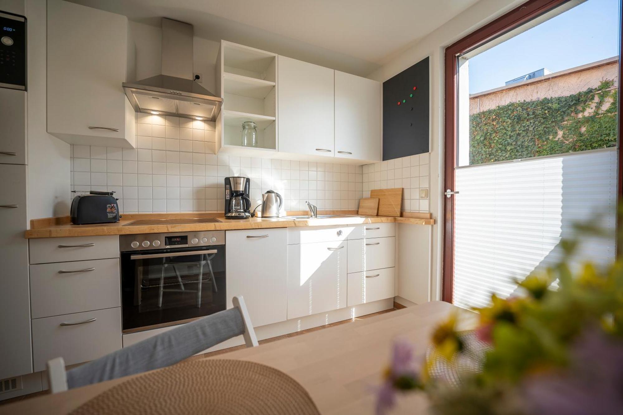 Apartamento Haus Unterm Mammutbaum - Elberadweg Magdeburgo Exterior foto